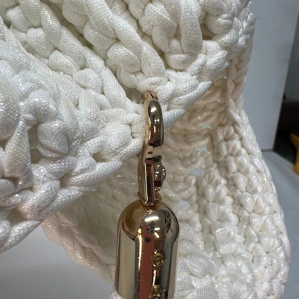 Seashell Crochet Bag:  Cone Shape