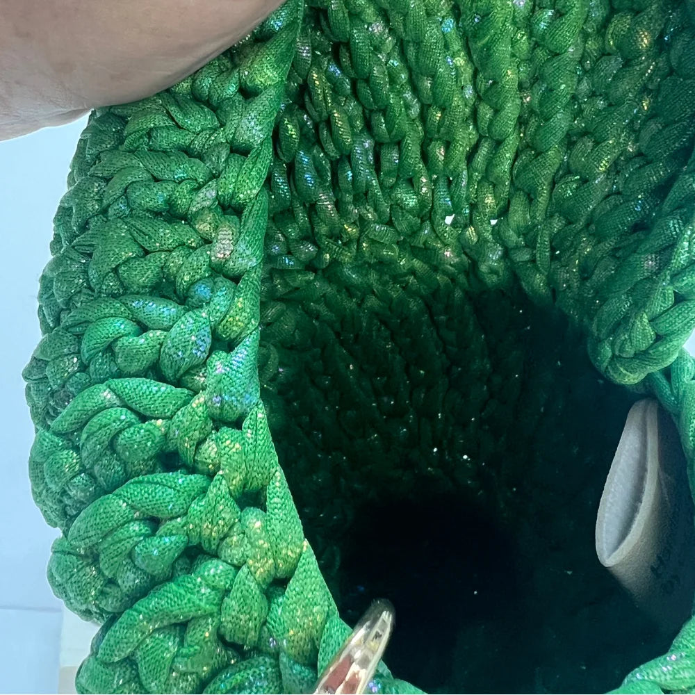 Seashell Crochet Bag:  Cone Shape