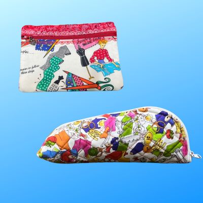 Zipper pouch set