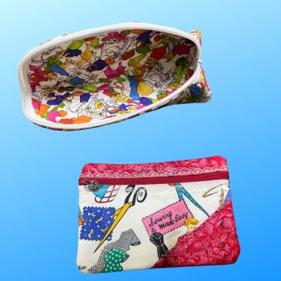 Zipper pouch set