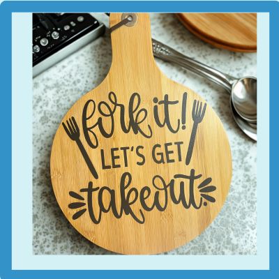 Cutting Board: Let's get takeout