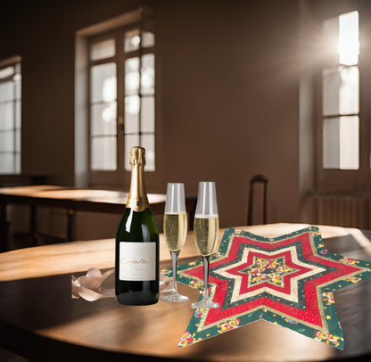 Xmas Star Table Mats