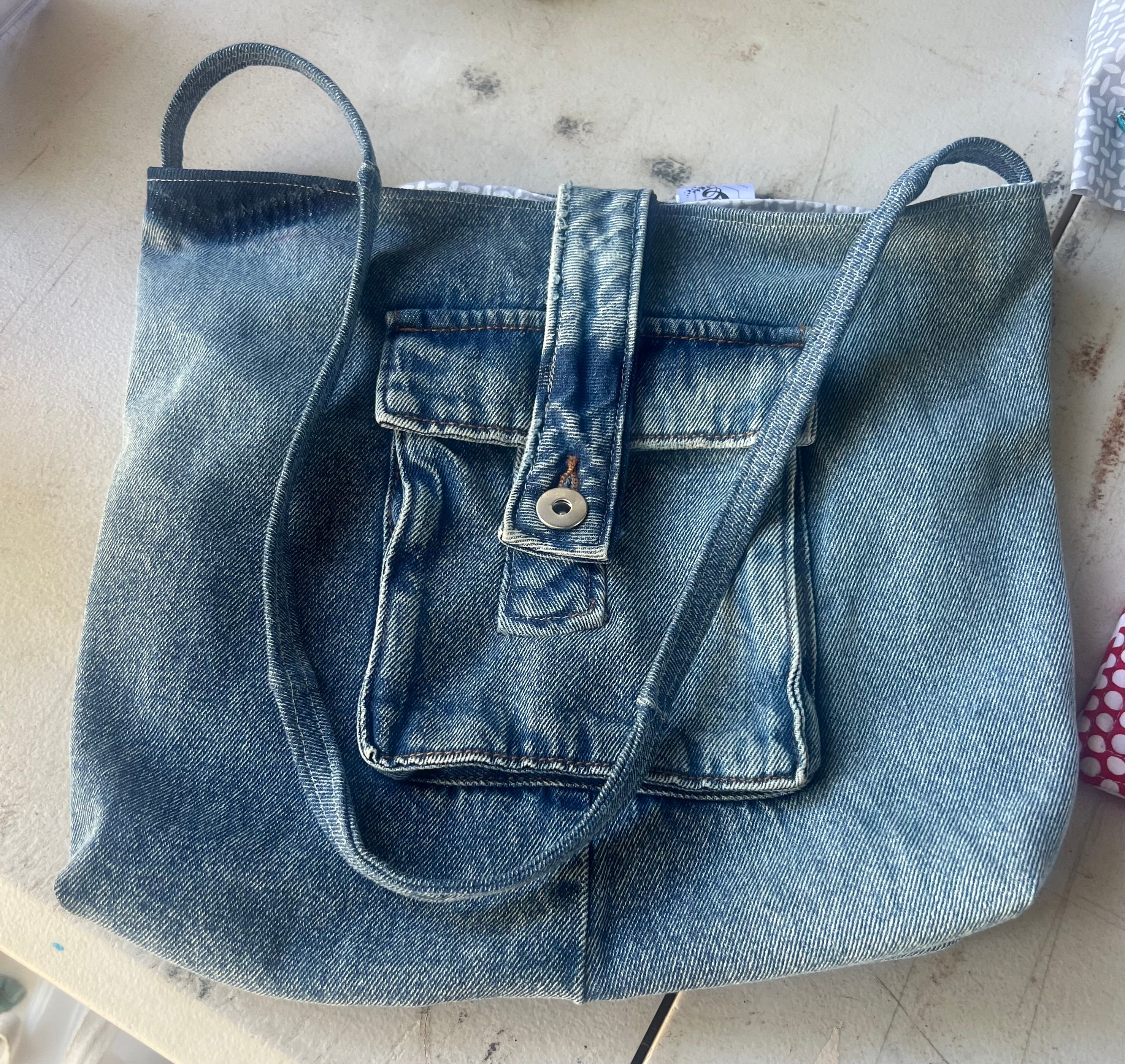 STUDIO CJP  Denim Recycled Bags