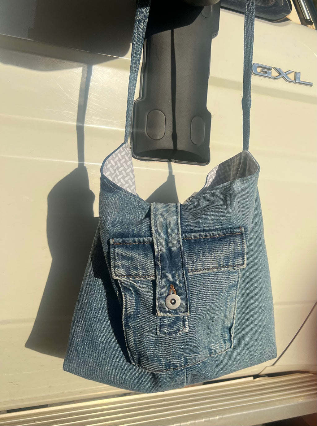 STUDIO CJP  Denim Recycled Bags
