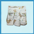 Baby Wrap and 3 Burp Cloths