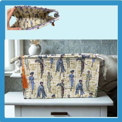 Zipper Pouch Boxed Bottom