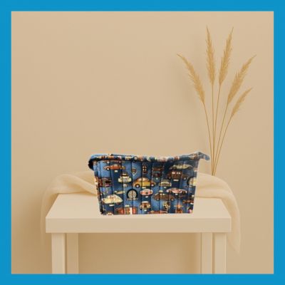 Zipper Pouch Boxed Bottom