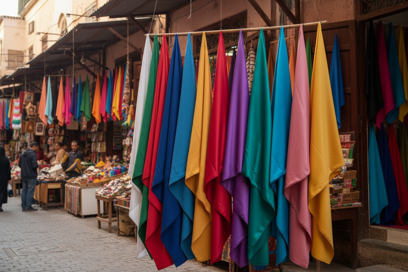 Make these hanging like in a market in Morocco